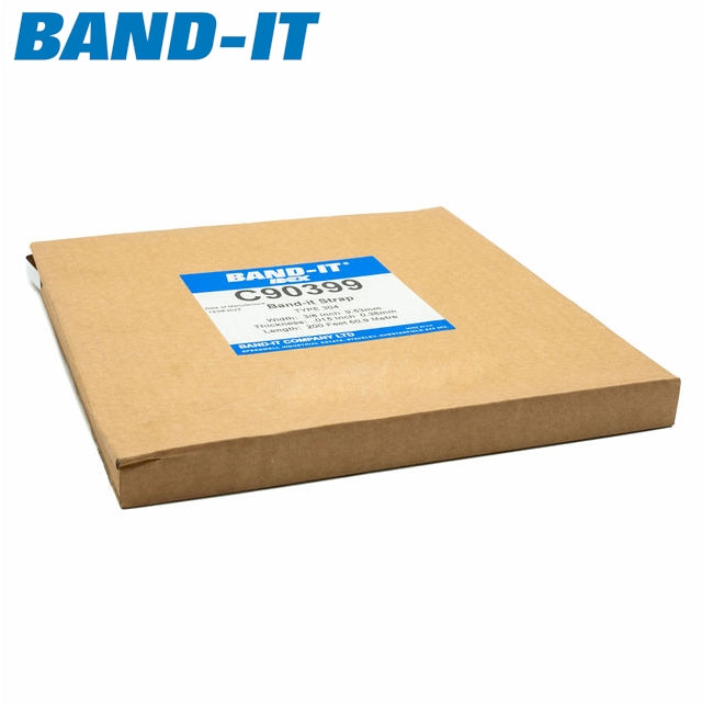 Band-It Light Duty Strap - 304 Stainless Steel Banding Corrosion Resistant 3/8in / 200ft Reel - HCL Clamping USA - Image 2