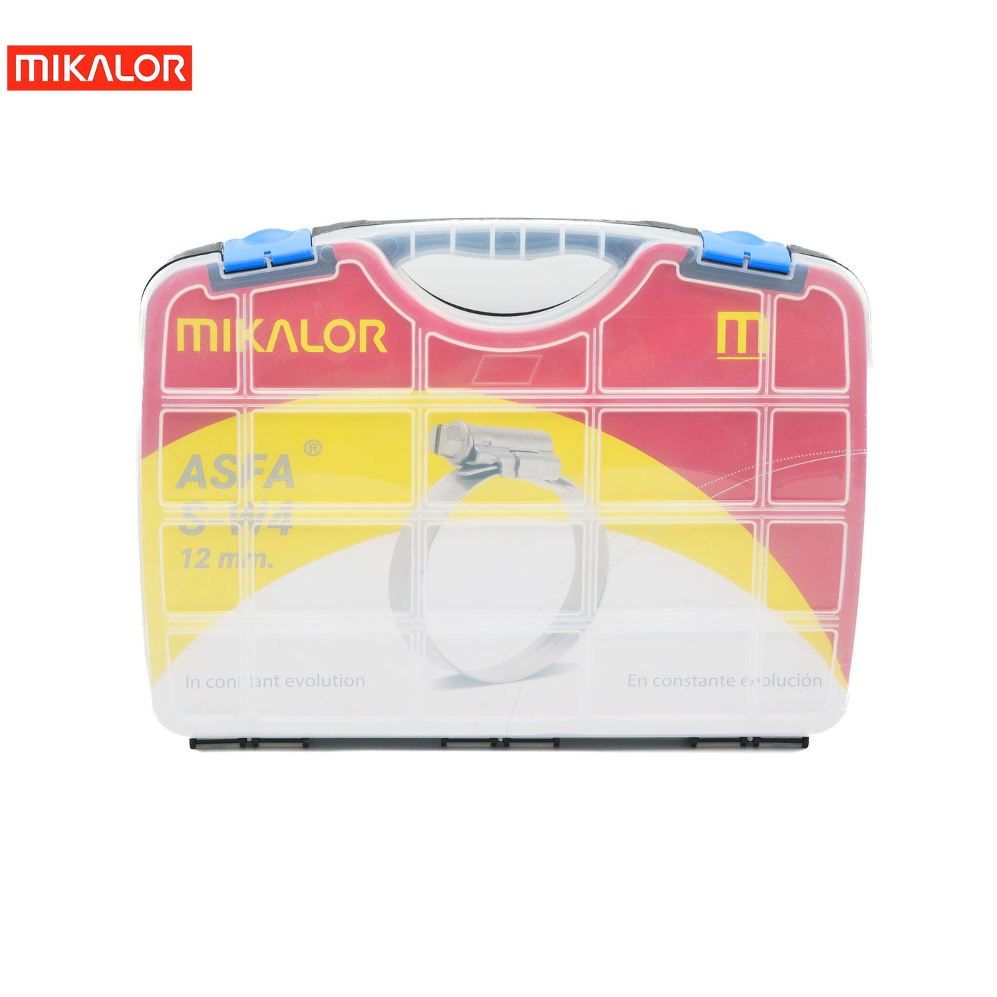 Mikalor ASFA-S Worm Drive Assortment Box | AISI 304 W4 | 73pcs 3503251 - HCL Clamping USA - Image 4