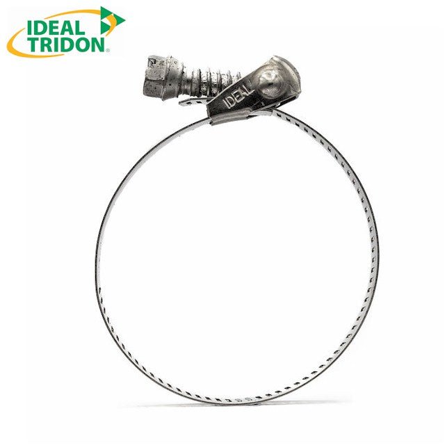 9/16" Ideal Tridon Snaplock Quick Release Hose Clamp with Tilted Head - 201 Stainless Steel