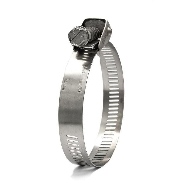 Ideal Tridon SnapLock swivel tilted screw head hose clamp and wing-nut hose clamp for confined space access and tool-free tightening