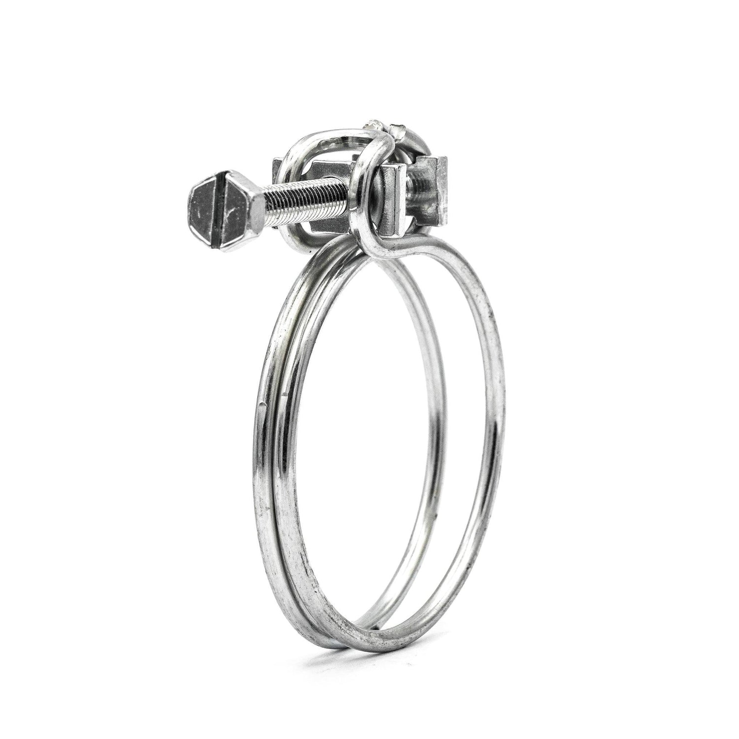 New - Double Wire Screw Hose Clamps