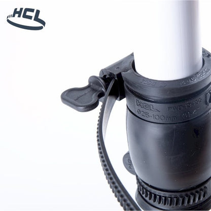 1/2" Ezyclamp PA12 Plastic Worm Drive Hex Screw Hose Clamp - Black Polymer 1-2in (25-50mm) - HCL Clamping USA - Image 10