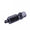 1/2" Ezyclamp PA12 Plastic Worm Drive Hex Screw Hose Clamp -  Black Polymer