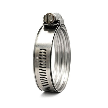 1/2" Ideal Tridon SmartSeal Bead Lined Worm Gear Hose Clamp - 300 Stainless Steel Band and Screw 1,1/8-1,9/16in (29-40mm) - HCL Clamping USA - Image 1