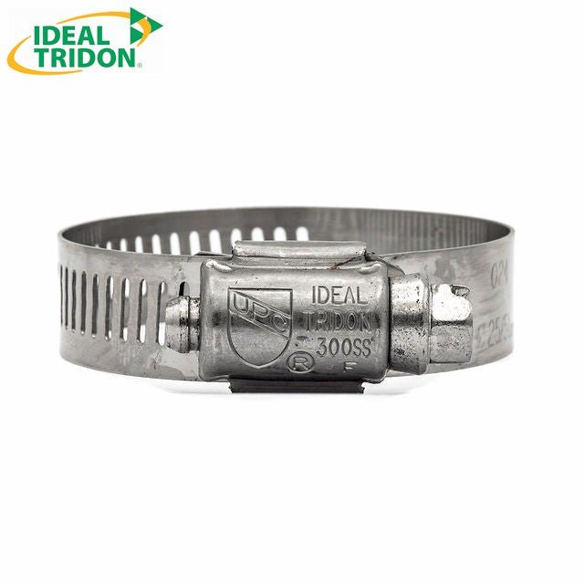 Worm Gear Hose Clamp 1/2" Tridon Hy-Gear 300SS 7,1/4"-9,1/4" - HCL Clamping USA- TRI-67-4-HG-140