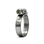 3/8" Embossed Mikalor ASFA-L Worm Gear Hose Clamp: 430SS Band & Galvanized Screw