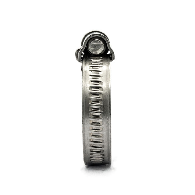 3/8" Mikalor ASFA L Worm Drive Hose Clamp: Full 304SS Band & Screw 5/16-5/8in (8-16mm) - HCL Clamping USA - Image 3