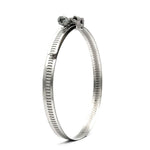3/8" Tridon Quick Release Worm Gear Hose Clamp with Flat Head - 304 Stainless Steel