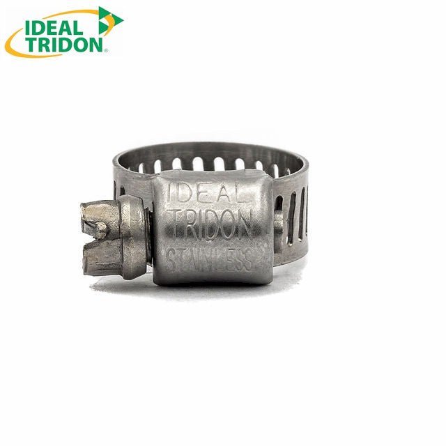 Micro-Gear 5/16" Worm Gear Hose Clip 300SS 5/16"-7/8" - HCL Clamping USA- TRI-62M-MG-6