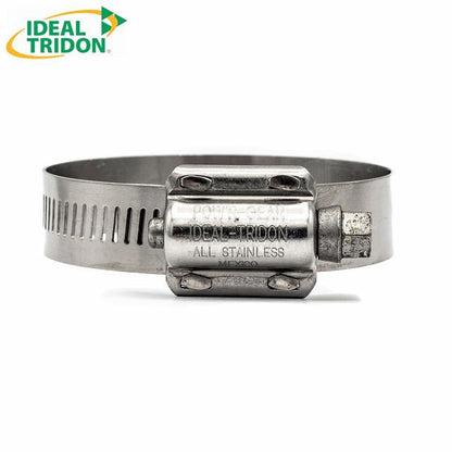 Heavy Duty Hose Clamp 5/8" Pow'r-Gear 304SS 4-1/4"-5,1/8" - HCL Clamping USA- TRI-60-PWG-512