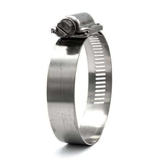 Heavy Duty Hose Clamp 5/8" Pow'r-Gear 304SS 5-1/4"-6,1/8" - HCL Clamping USA- TRI-60-PWG-662