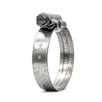 1/2" Embossed Mikalor ASFA-S Worm Gear Hose Clamp - Full 304 Stainless Steel Construction