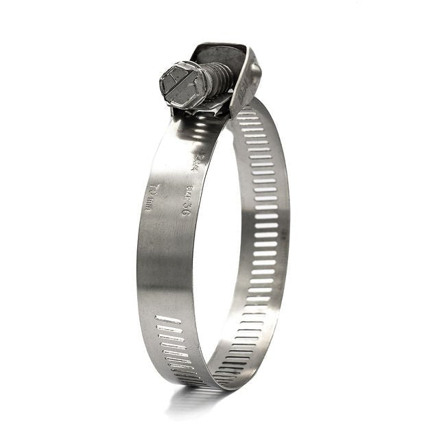 Ideal Tridon Snaplock Quick Release Hose Clamp with Tilted Head - 201 Stainless Steel, 1/2 Inch Wide 3/4-1-3/4in (19-44mm) - HCL Clamping USA - Image 1