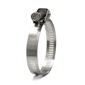 Ideal Tridon Snaplock Quick Release Hose Clamp with Tilted Head - 201 Stainless Steel, 1/2 Inch Wide