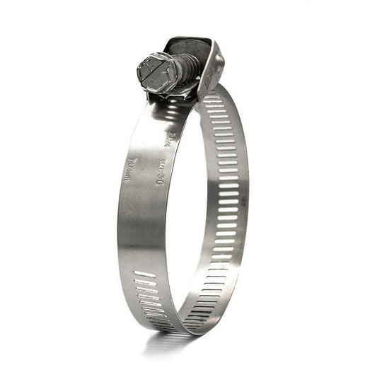 Ideal Tridon Snaplock Quick Release Hose Clamp with Tilted Head - 201 Stainless Steel, 1/2 Inch Wide 3/4-1-3/4in (19-44mm) - HCL Clamping USA - Image 1