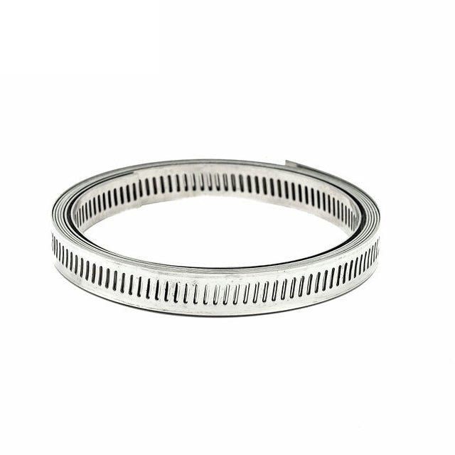 5/8" Worm Gear Hose Clamp DIY Kit | Fast Clamp | 430SS | Reusable Reel (Part of Kit) FC4010 - HCL Clamping USA - Image 1