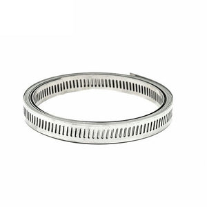 9/16" Worm Gear Hose Clamp DIY Kit | Fast Clamp | 430SS | Reusable