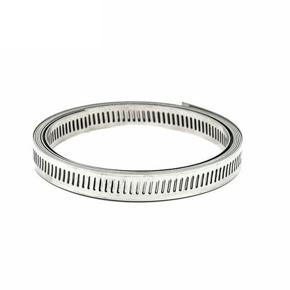 5/8" Worm Gear Hose Clamp DIY Kit | Fast Clamp | 430SS | Reusable Reel (Part of Kit) FC4010 - HCL Clamping USA - Image 1