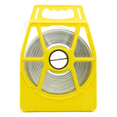 Band-It - Band 201SS 3/8" 100ft - 30.5m Reel Yellow Dispenser