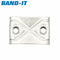 BAND-IT Sign Bracket 201SS 2 Bolt