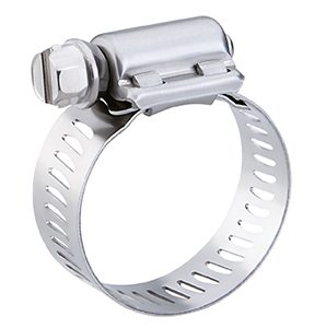 Breeze Power-Seal Worm Gear Hose Clamp | 1/2 in 300SS Band-ZP Screw 7/16-25/32in (11-20mm) - HCL Clamping USA - Image 1