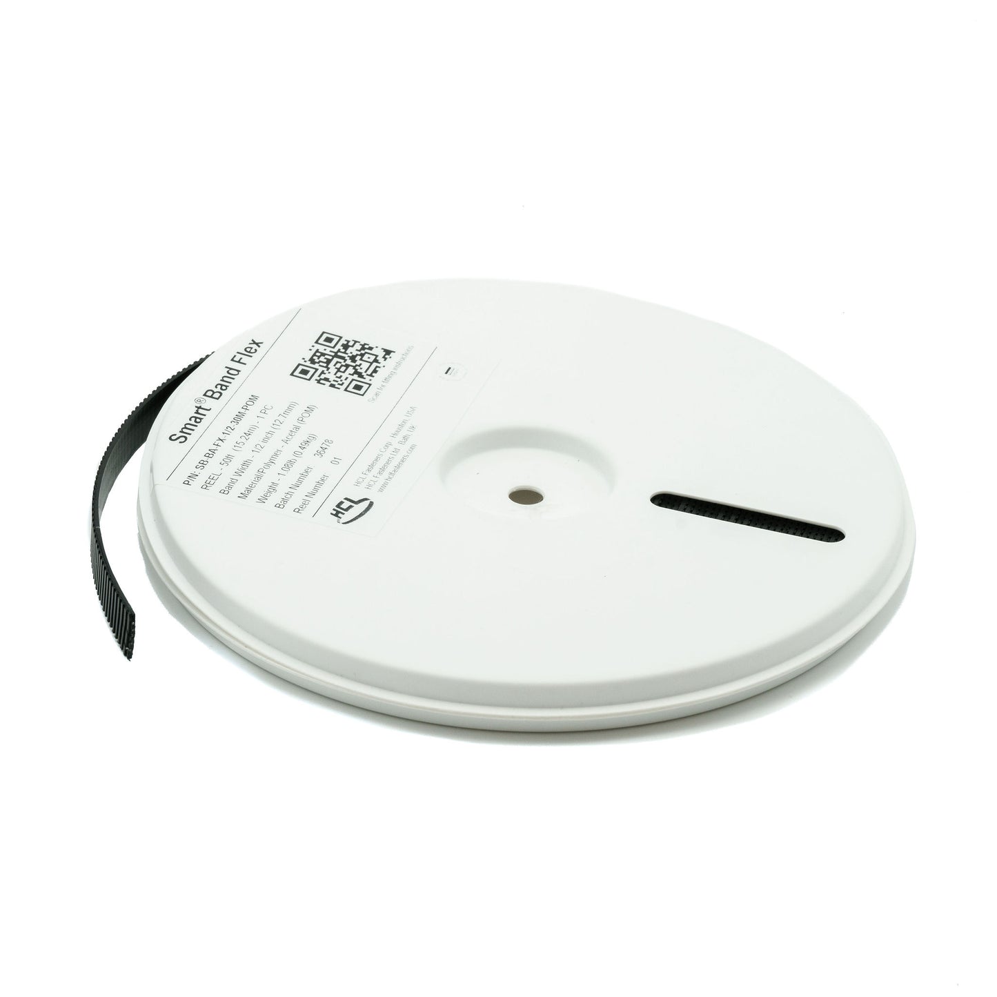 Smart Band Flex Polymer Buckle (PIM Strap) - 1/2 inch wide Acetal POM