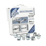 7/16" Jubilee Multiband Worm Gear Hose Clamp DIY Kit - Zinc Plated Band & Screw