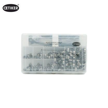 Oetiker Beverage Stepless Ear Hose Clamp Kit - 301 pcs