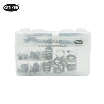 Oetiker Stepless Ear Hose Clamp Kit - 81 pcs