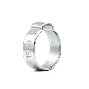 Mikalor Galvanized Single Pinch (Ear) Clamps - Cost-Effective Hose Connections