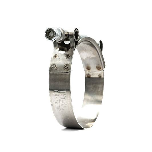 3/4” Vibration Resistant Channel Bridge T-Bolt Hose Clamp - 301 Stainless Steel Band, Galvanised Screw CLEARANCE