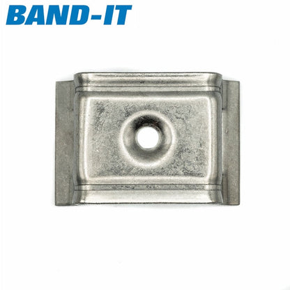 BAND-IT Sign Bracket | 201SS | 1 Bolt Flared Leg - HCL Clamping USA - Image 2