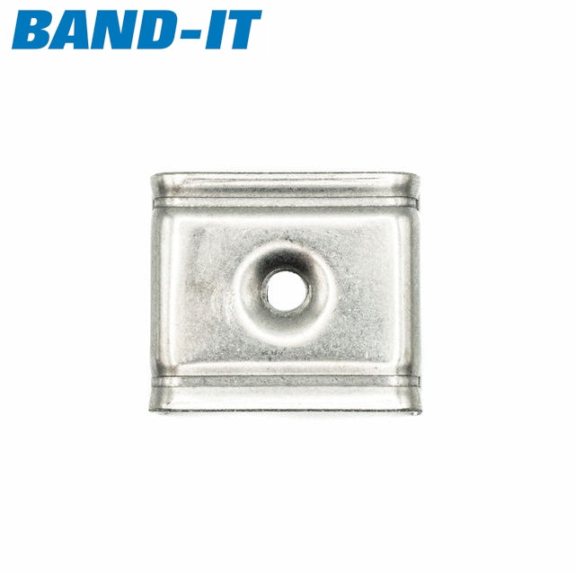 BAND-IT Sign Bracket | 201SS | 1 Bolt Straight Leg