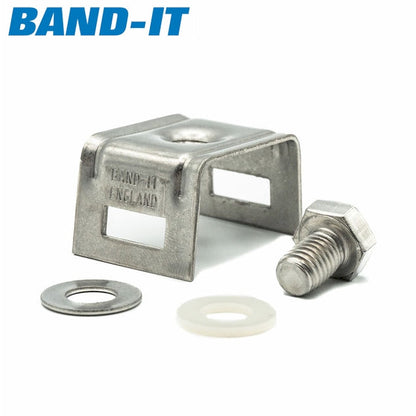BAND-IT Sign Bracket | 201SS | Mini Straight Leg
