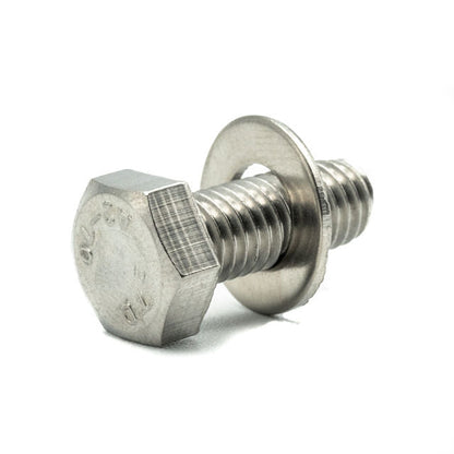 BAND-IT Sign Bracket Bolts | 201SS | Bolt M8 | x 20mm long Hex Head - HCL Clamping USA - Image 1