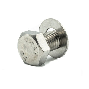 BAND-IT Sign Bracket Bolts | 201SS | Mini Bolt M8 x 12mm & Washer