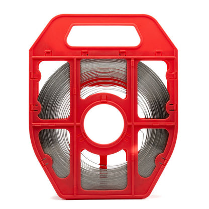 Band-It Standard Stainless Steel Banding Solutions Dispenser Pack 3/8in / 100ft Reel - Yellow - HCL Clamping USA - Image 8