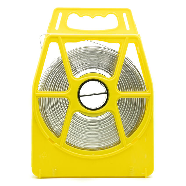 Band-It Standard Stainless Steel Banding Solutions Dispenser Pack 3/8in / 100ft Reel - Yellow - HCL Clamping USA - Image 3