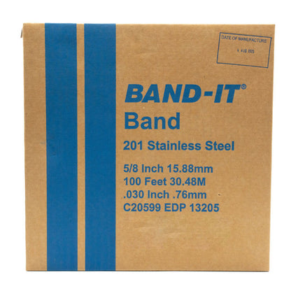 Band-It Standard Stainless Steel Banding Solutions for All Applications 1/4in / 100ft Reel - HCL Clamping USA - Image 2