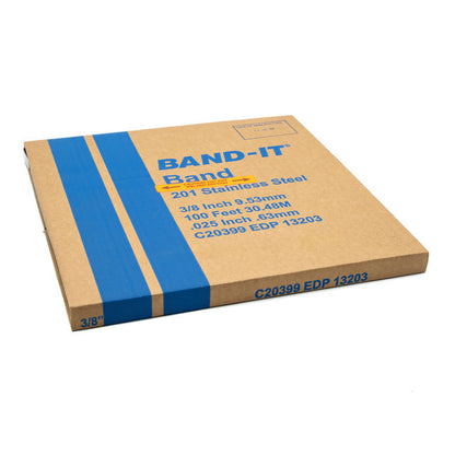 Band-It Standard Stainless Steel Banding Solutions for All Applications 1/4in / 100ft Reel - HCL Clamping USA - Image 1