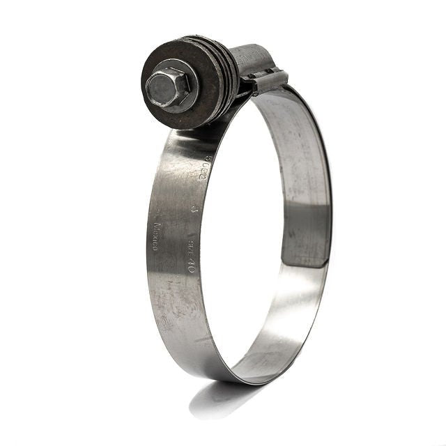 Constant Tension Worm Gear Clamp Flex-Gear 300SS 5/8"-1,1/4" - HCL Clamping USA- TRI-47-FLXG-12