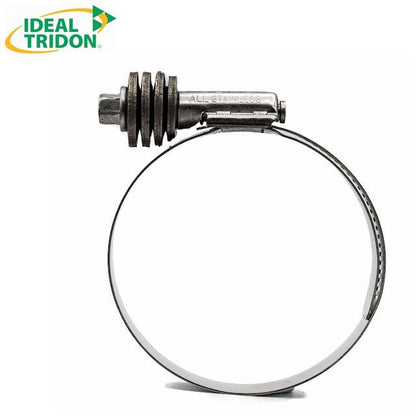 Constant Tension Worm Gear Clamp Flex-Gear 300SS 5/8"-1,1/4" - HCL Clamping USA- TRI-47-FLXG-12