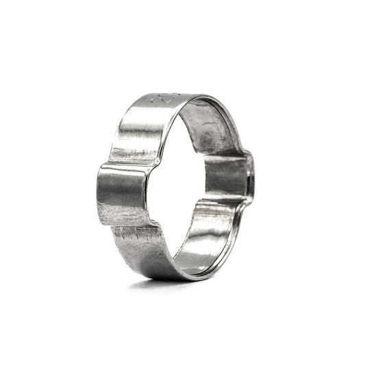 Double Ear Hose Clamp - 9-11mm - 304 Stainless Steel - HCL Clamping USA- DEC-9-W4