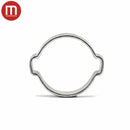 Double Ear Hose Clip - 10-12mm - Zinc Plated Steel - HCL Clamping USA- DEC-10-W1