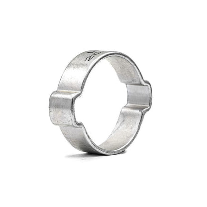 Double Pinch (Ear) Hose Clamps DEC-W1 - Zinc Plated steel
