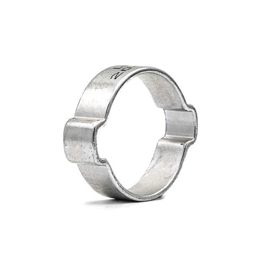 Double Pinch (Ear) Hose Clamps DEC-W1 - Zinc Plated steel