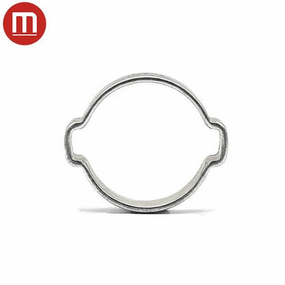 Double Pinch (Ear) Hose Clamps DEC-W1 - Zinc Plated steel 13/64-9/32in (5.0-7.0mm) - HCL Clamping USA - Image 2