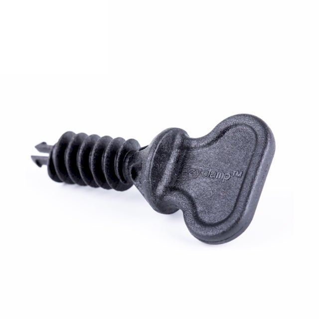 Ezyclamp - PA12 - Wing Screw - HCL Clamping USA- PWD-WG-PA12-BK