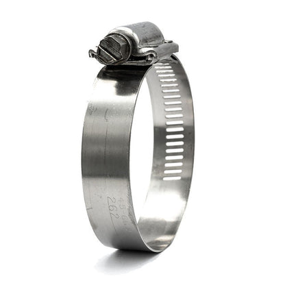 Heavy Duty Hose Clamp 5/8" Pow'r-Gear 304SS 5-1/4"-6,1/8" - HCL Clamping USA- TRI-60-PWG-662