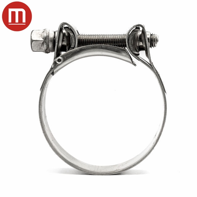 Heavy Duty Hose Clamp SUPRA 304 Stainless Steel Bolt & Barrel Clamp 11/16-3/4in (17-19mm) - HCL Clamping USA - Image 2